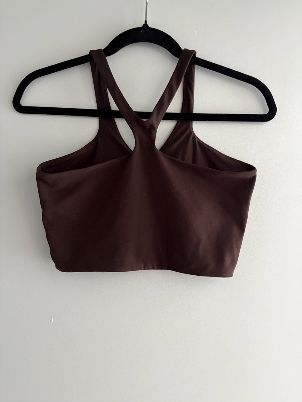 Lululemon Bend This Vand Racer Bra Light Support Espresso, A-C Cups, Size S / M